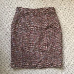 Doncaster multi colored tweed skirt